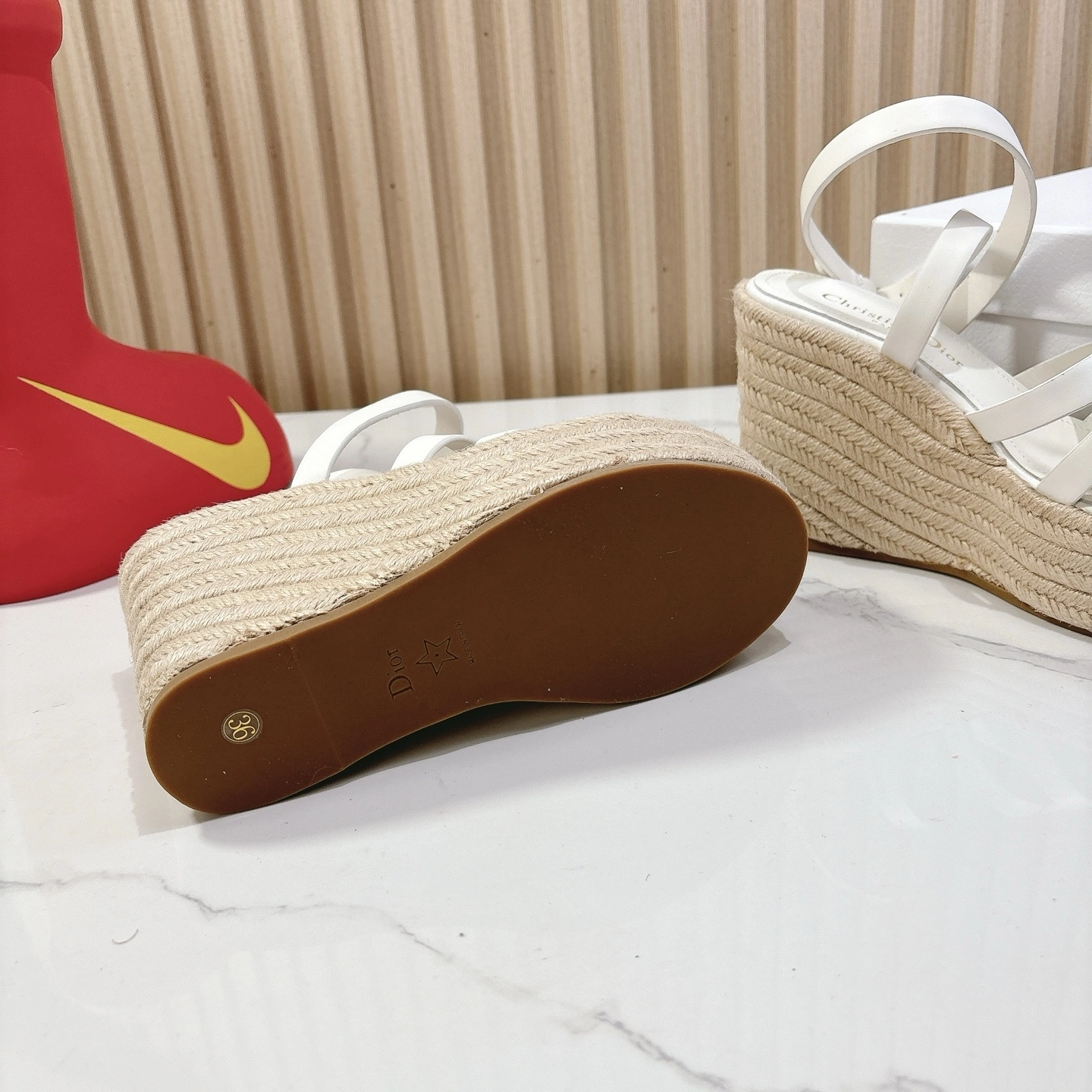 COCO-- 4ior KDO346CFY_S03W cowhide Heel height：9.5CM item:E-X000H1624